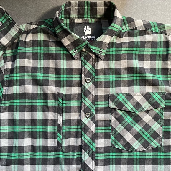 ALASKAN HARDGEAR BY DULUTH TRADING COMPANY FLANNEL SIZE MEDIUM - Picture 3 of 10